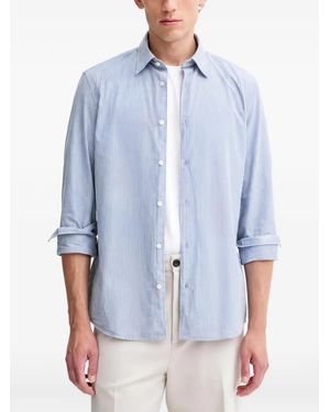Marc O' Polo Striped Buttoned Shirt - Blue