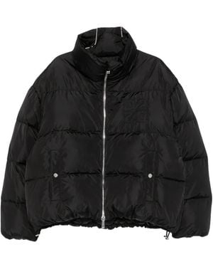 DSquared² Quilted High-Neck Puffer Jacket - Black