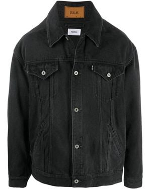 Doublet Button-Down Jacket - Black