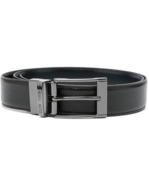 Manuel Ritz Buckle Belt - Black