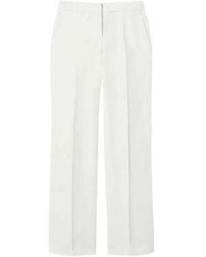 Twinset Woven Trousers - White