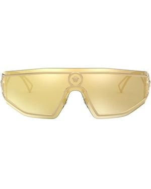 Versace V-Powerful Shield-Sonnenbrille - Mettallic