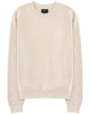 A.P.C. Logo Sweater - Natural