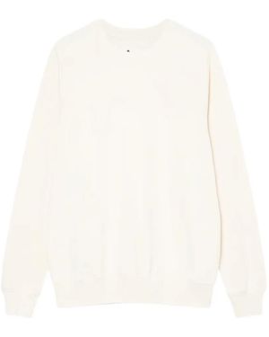 La Paz Crew-Neck Sweatshirt - White