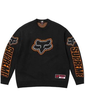Supreme X Fox Racing Pullover - Schwarz