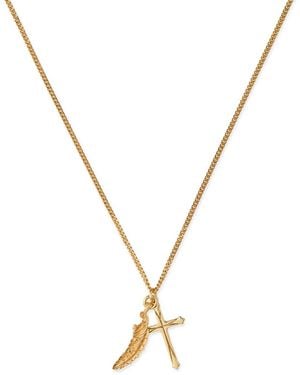 Emanuele Bicocchi Pendant Chain Necklace - Metallic