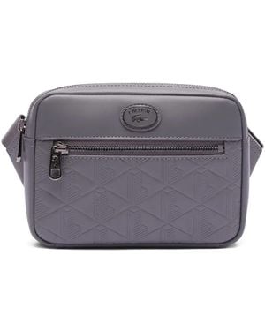 Lacoste Nomogramme Shoulder Bag - Gray