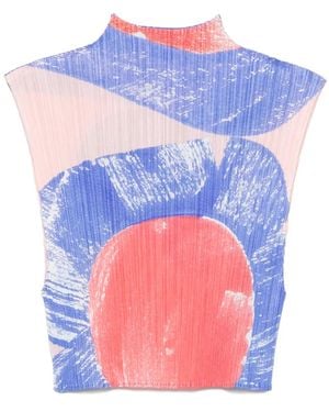 Pleats Please Issey Miyake Backlight Tank Top - Pink