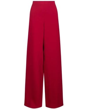 Antonio D'errico Zip-Fastening Palazzo Pants - Red