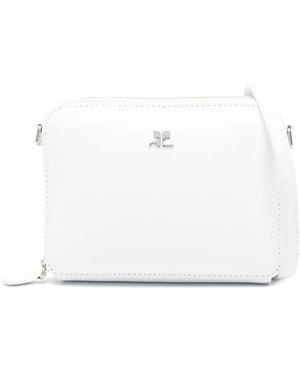 Courreges Borsa A Spalla Cloud - Bianco