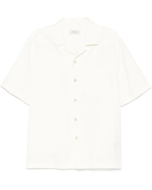 Agnona Chemise En Soie Mélangée - Blanc