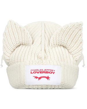 Charles Jeffrey Muts Met Oortjes - Wit