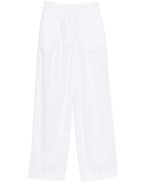 Thelatest Axel Pleated Trousers - White