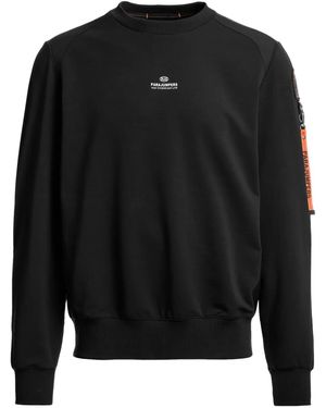 Parajumpers Logo-Patch Sweatshirt - Black
