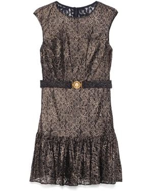 Ralph Lauren Short Sleeve Cocktail Dress - Brown