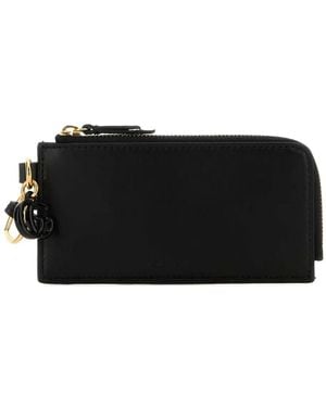 Gucci Leather Card Holder - Black