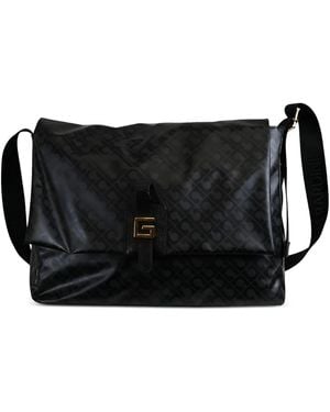 Gherardini Große Softy Tote Bag Mit Logo-Print - Schwarz
