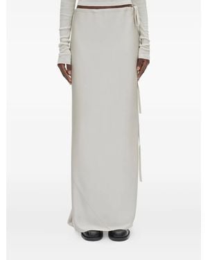 Ann Demeulemeester Eveline Long Skirt - Grey