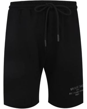 Gaelle Paris Drawstring Bermuda Shorts - Black