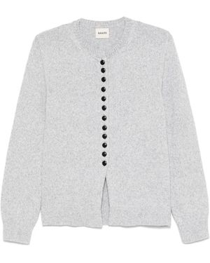 KHAITE Josette Cardigan - Weiß
