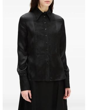 Ann Demeulemeester Button-Up Shirt - Black
