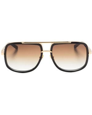 Dita Eyewear Mach-One Square-Frame Sunglasses - Natural