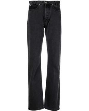 Rabanne Straight-Leg Pants - Gray