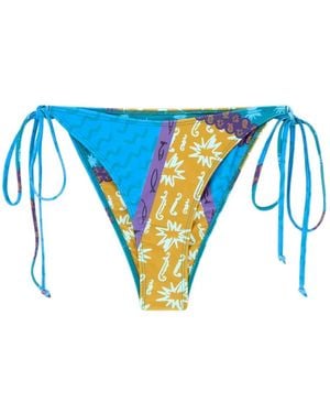 Donde Esteban Estrellitas Bikini Top - Blue