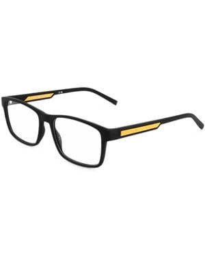 Tommy Hilfiger Rectangle-Frame Logo-Detail Glasses - White