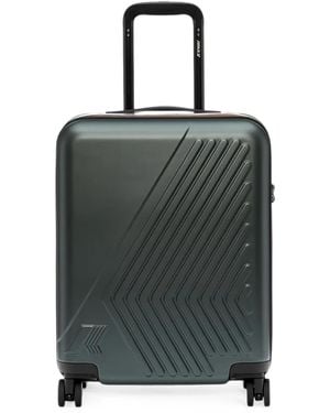 K-Way Eudoxie Logo Carry-On Suitcase - Green