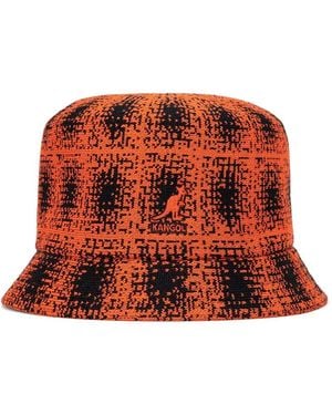Kangol Bob À Imprimé Abstrait - Red