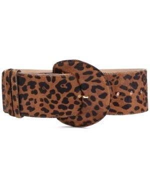 Carolina Herrera Demi Lune Belt - Brown