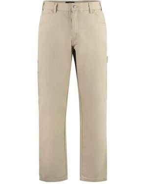 Dickies Five-Pocket Cotton Trousers - Natural