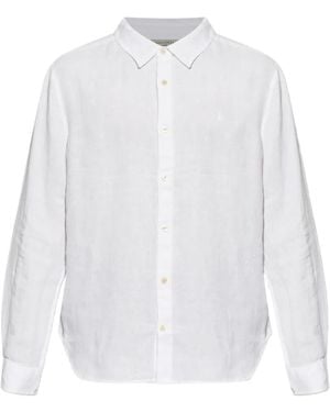 AllSaints Chemise Loom À Manches Longues - White