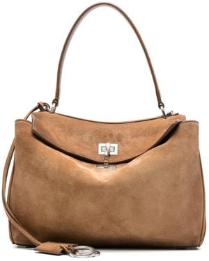 Balenciaga Small Rodeo Tote Bag - Brown