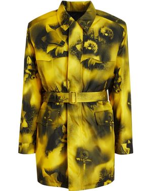 Prada Re-Nylon Trench Coat - Yellow