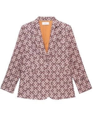 Maliparmi Graphic Orbit Blazer - Pink