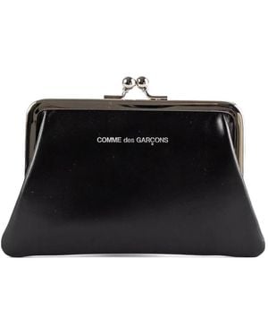 Comme des Garçons Small Leather Wallet - Black