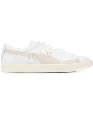 PUMA Basket 90680 Lux Trainers - White
