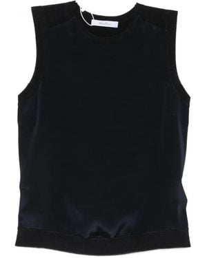 Max Mara Ginseng Sleeveless Top - Black
