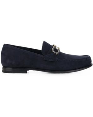 Ferragamo Gancini Loafers - Blue