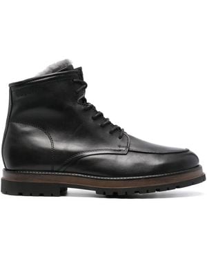 Bugatti Marc Leather Boots - Black
