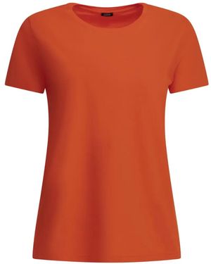 Apuntob Short-Sleeve Cotton T-Shirt - Orange