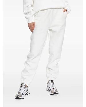 Lacoste Elasticated-Cuff Track Trousers - White