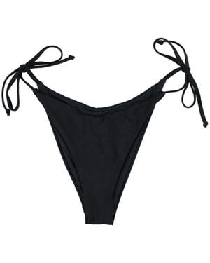 MATINEÉ Kate Side-Tie Bikini Bottoms - Black