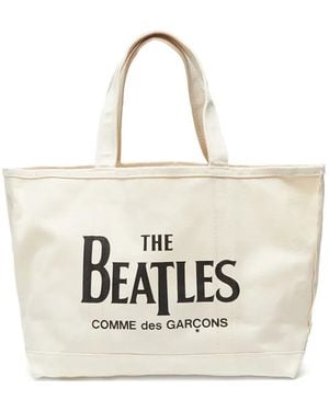 Comme des Garçons X The Beatles Tote Bag - Weiß