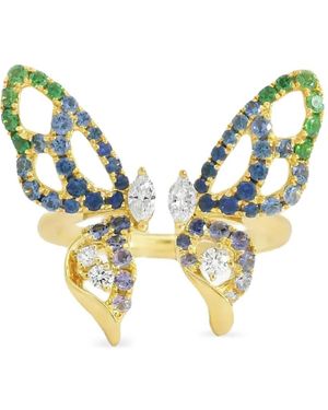 Lisa Nik Butterfly Ring - Metallic