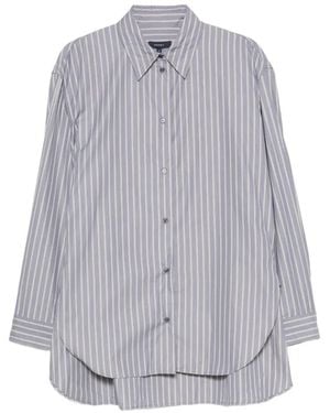 Soeur Camisa A Rayas Verticales - Gris