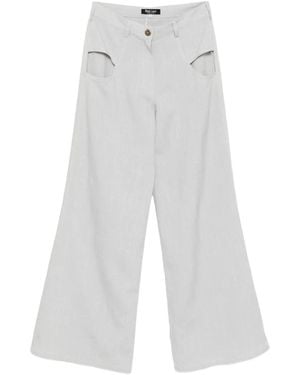 BLAKLACE Cutout Trousers - White