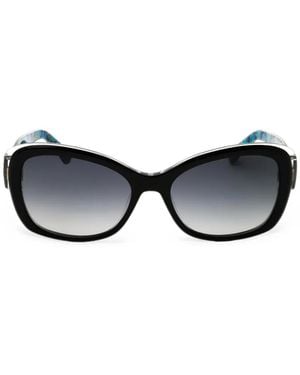Kate Spade Ovale Elowen Sonnenbrille - Schwarz